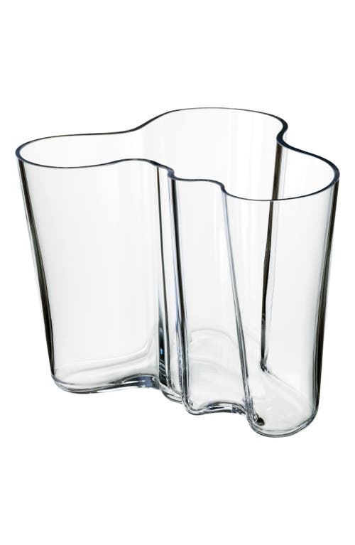 Iittala Alvar Aalto Glass Vase in Clear at Nordstrom