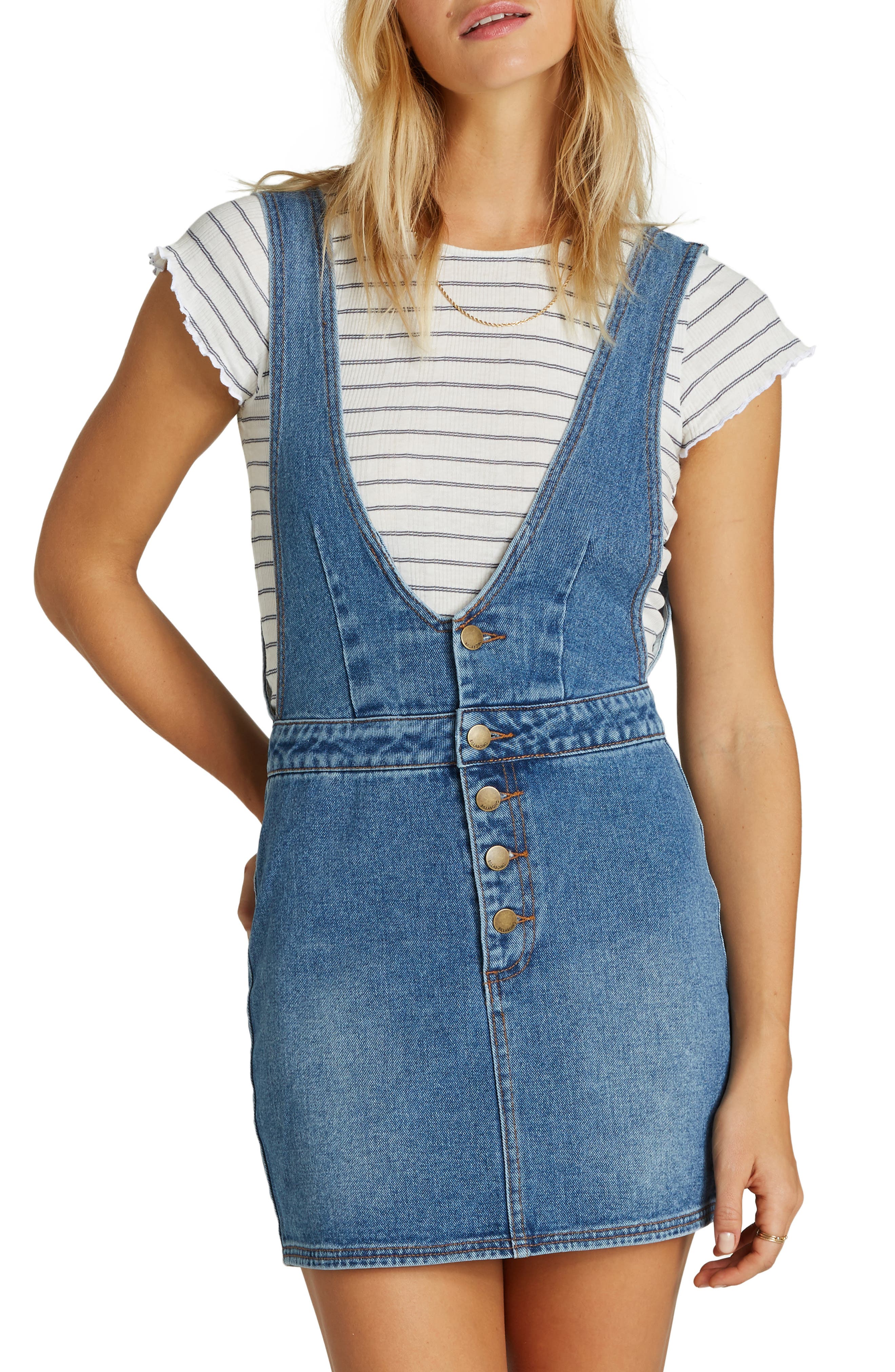 billabong denim dress