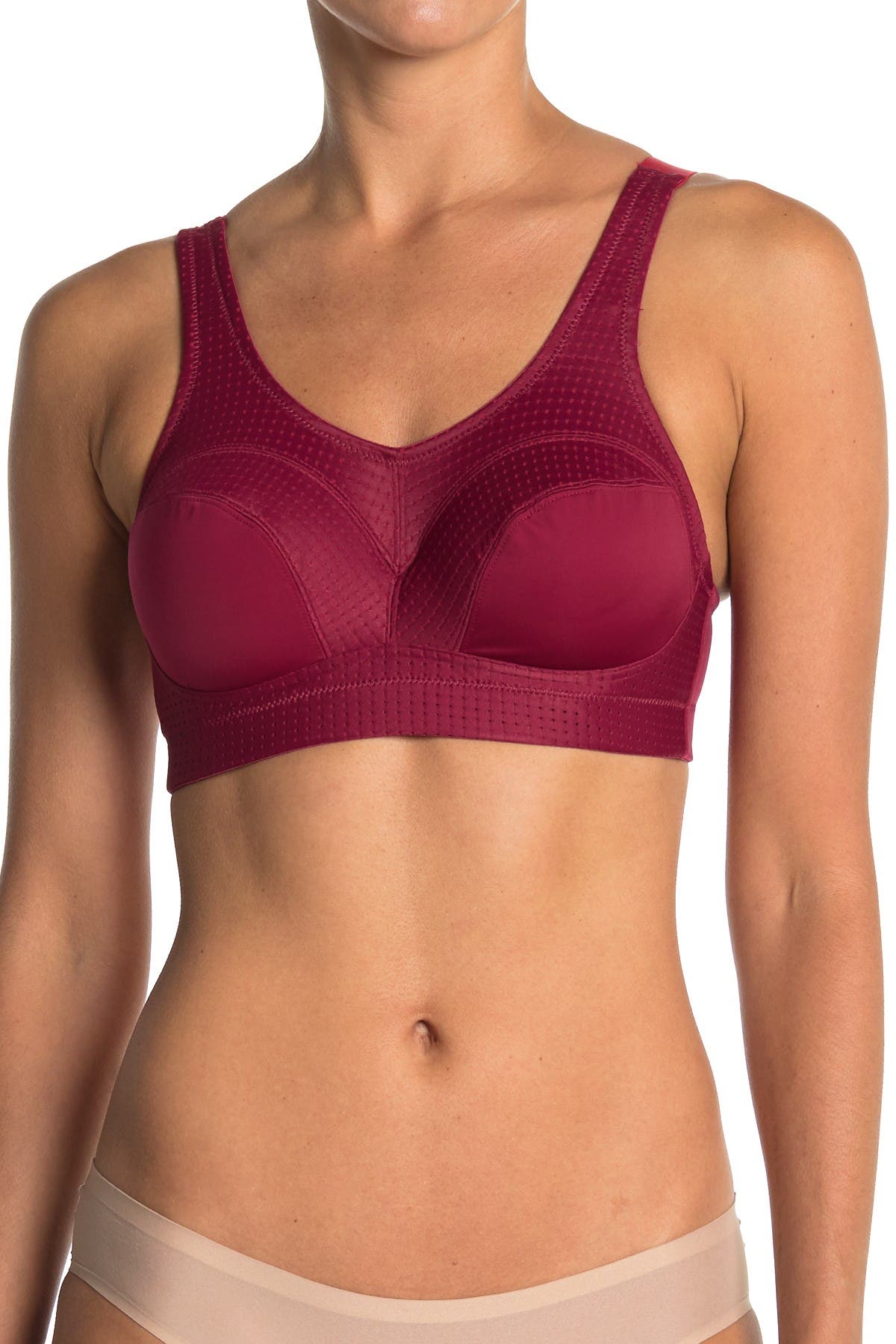 unlined sports bra