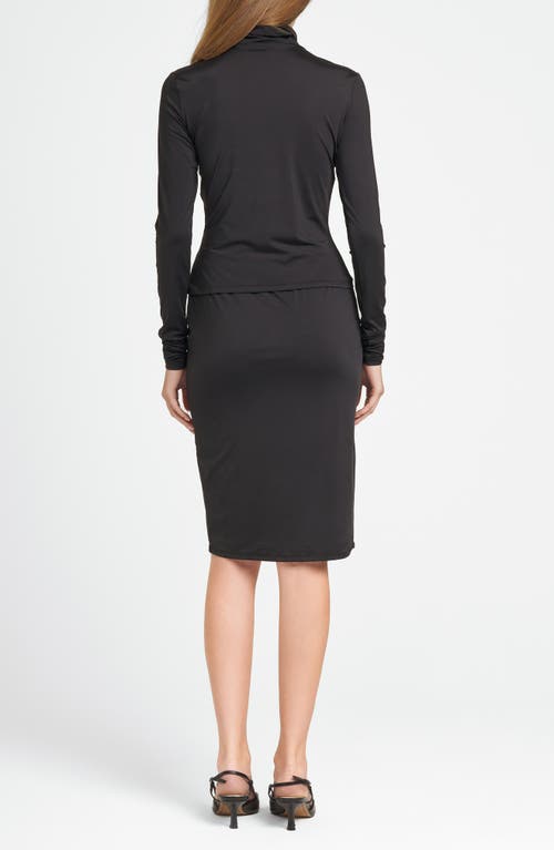 Shop Wayf X Chérie Madeleine Franoise Skirt In Black