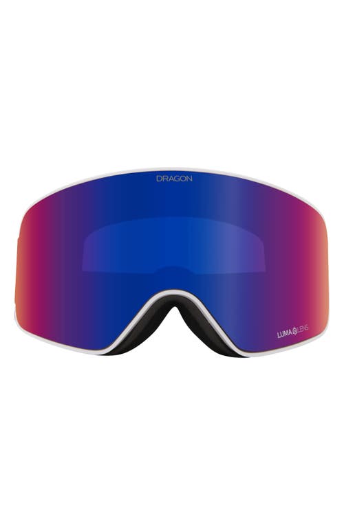 DRAGON NFX MAG OTG 61mm Snow Goggles with Bonus Lens in Gypsum Ll Solace Ir Ll Violet at Nordstrom