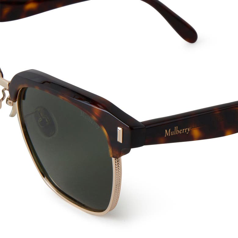 Mulberry Rowan Bio Acetate Sunglasses In Tortoiseshell