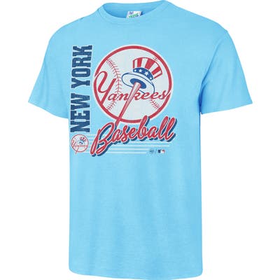 47 New York Yankees Vintage Tubular Tee, Blue