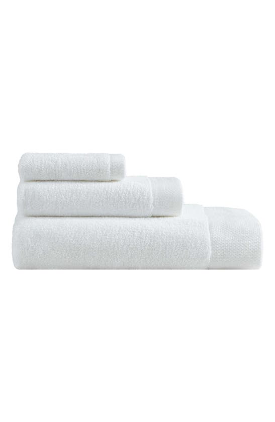 Calvin Klein Entwine 3-piece Towel Set In White