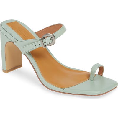 Jaggar Strappy Slide Sandal, Green