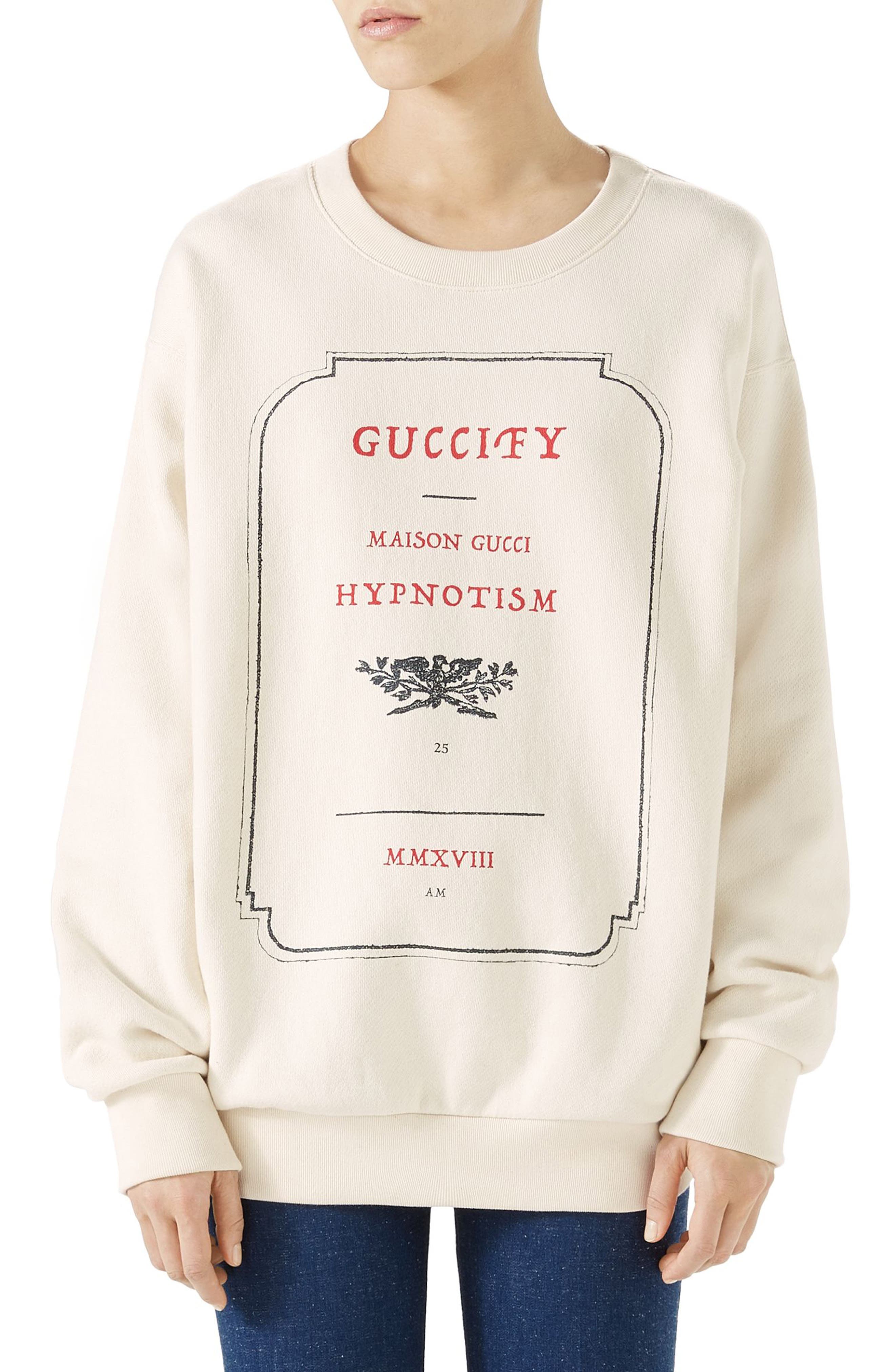 gucci hypnotism hoodie