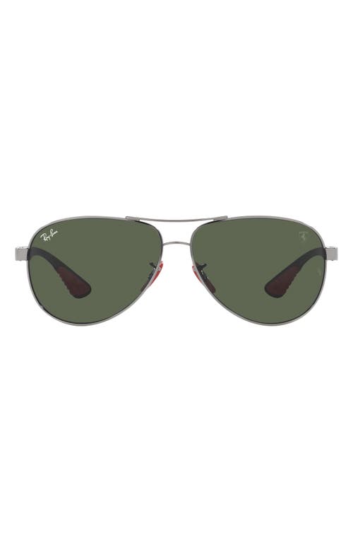 Ray-Ban 61mm Pilot Sunglasses in Gunmetal at Nordstrom