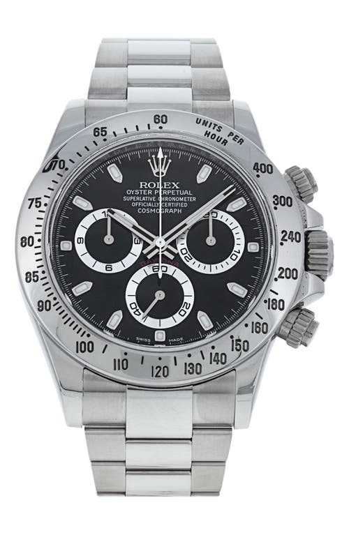 Rolex Preowned Daytona Cosmograph Automatic Bracelet Watch