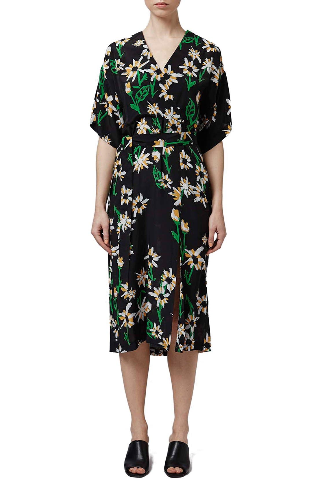 topshop boutique silk dress