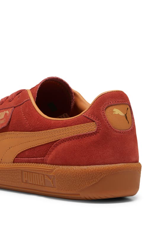 Shop Puma Palermo Sneaker In Mars Red-caramel Latte-gum