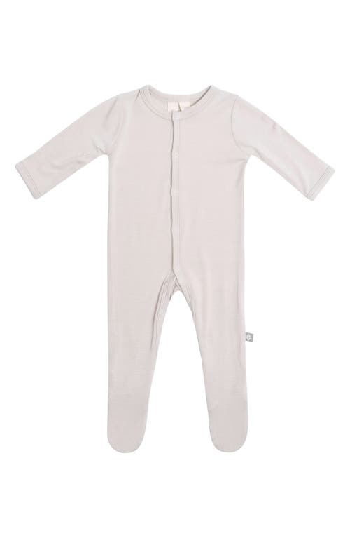 Kyte BABY Snap-Up Footie in Oat at Nordstrom