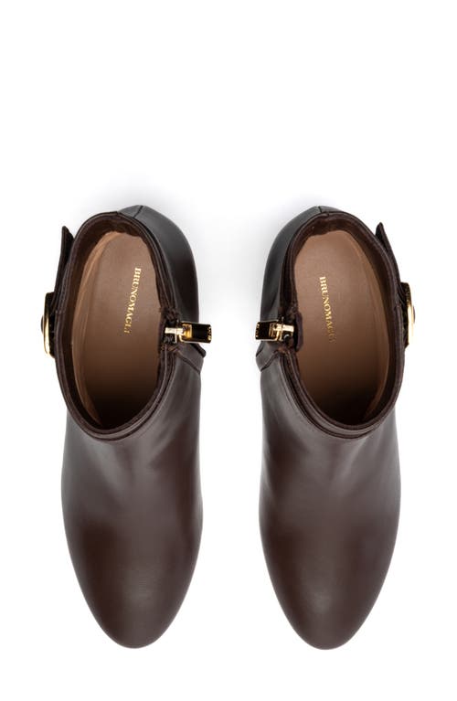 Bruno Magli Petra Pointed Toe Bootie In Brown