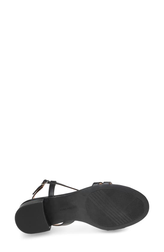Shop Easy Spirit Glenni Asymmetric Strappy Sandal In Black