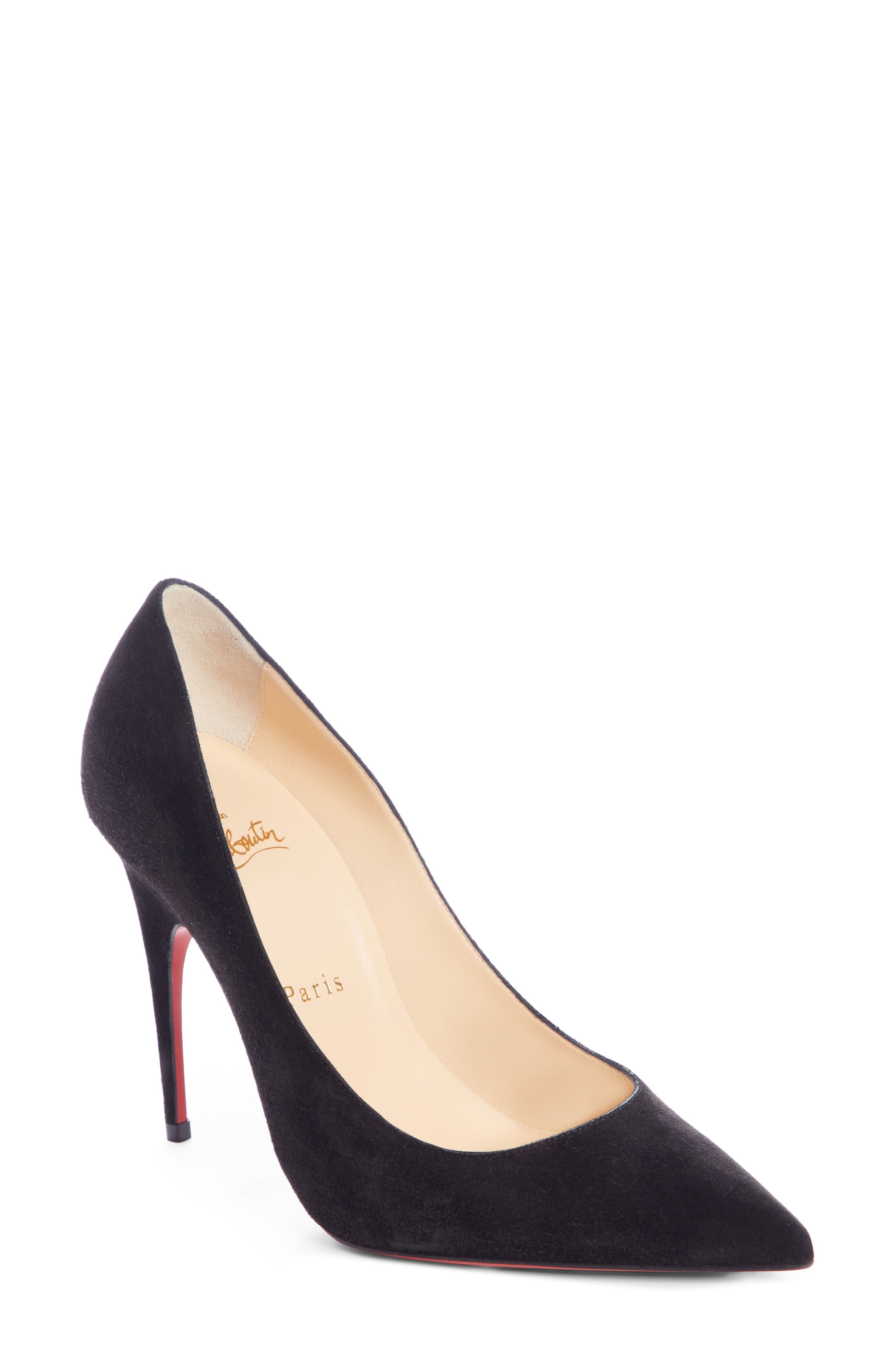 Christian Louboutin Alminette Pointy Toe Pump, Black