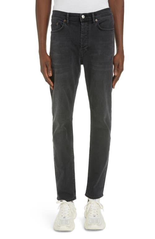 Acne Studios River Slim Tapered Jeans Used Black at Nordstrom, X