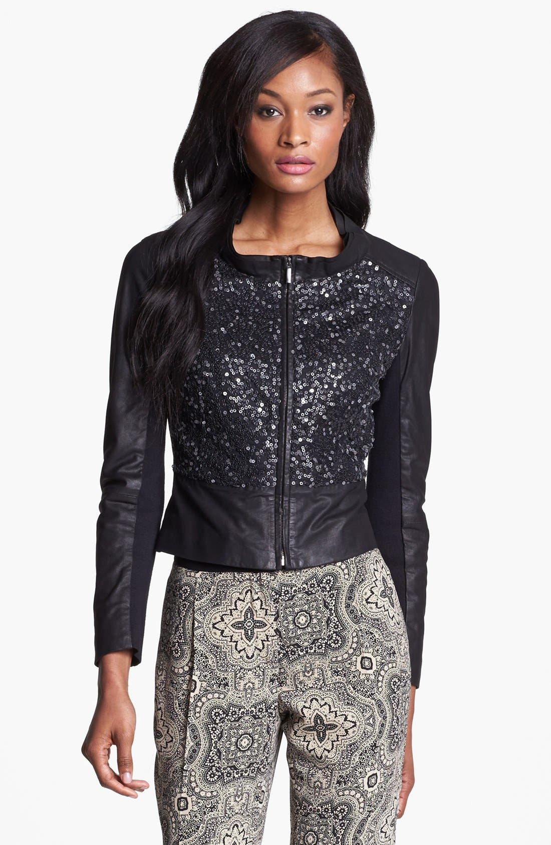 Weekend Max Mara 'Ocarina' Leather Jacket Nordstrom
