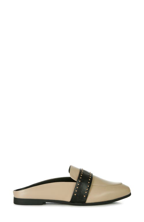 Shop London Rag Walkout Studded Mule In Taupe