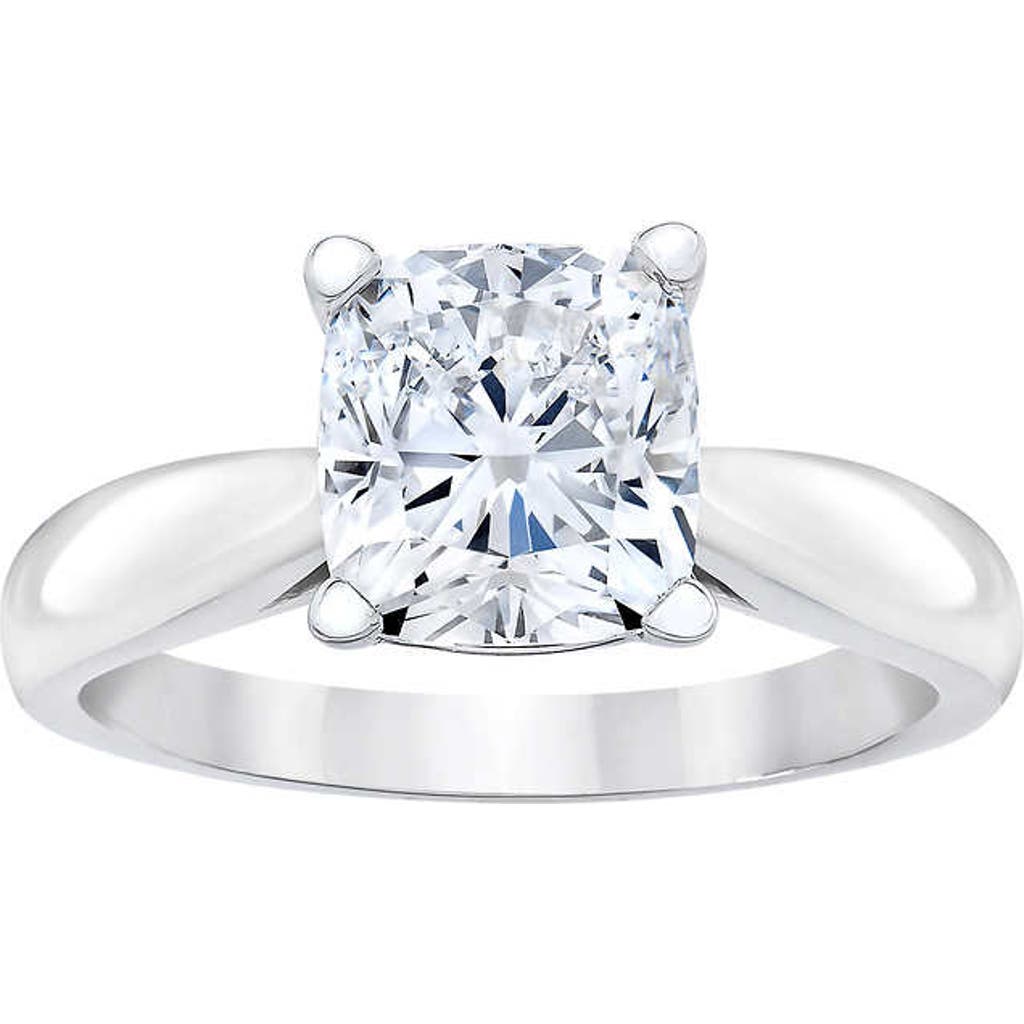 Bliss Diamond 1 1/2ct Cushion Diamond Solitaire Engagement Ring 14k Gold Lab Grown In 14k White Gold