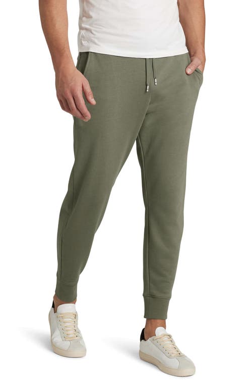 French Terry Joggers in Deep Lichen Green