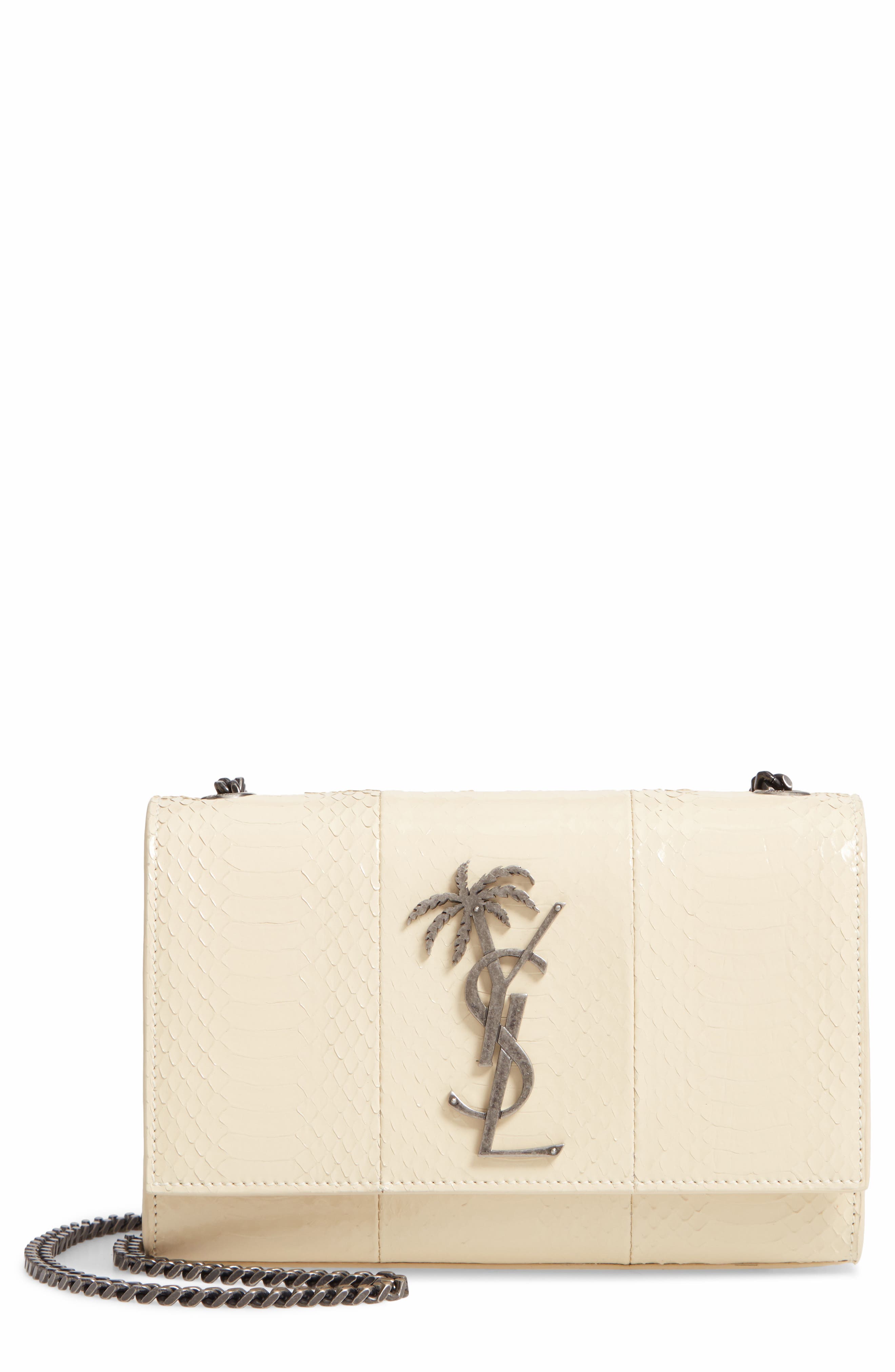 saint laurent snakeskin bag
