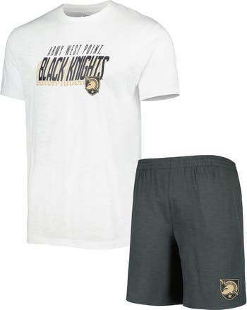 Men's Concepts Sport White/Charcoal Pittsburgh Steelers Big & Tall T-Shirt and Shorts Set