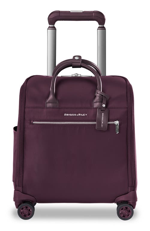 Briggs & Riley Rhapsody Cabin Spinner Carry-On Suitcase in Plum