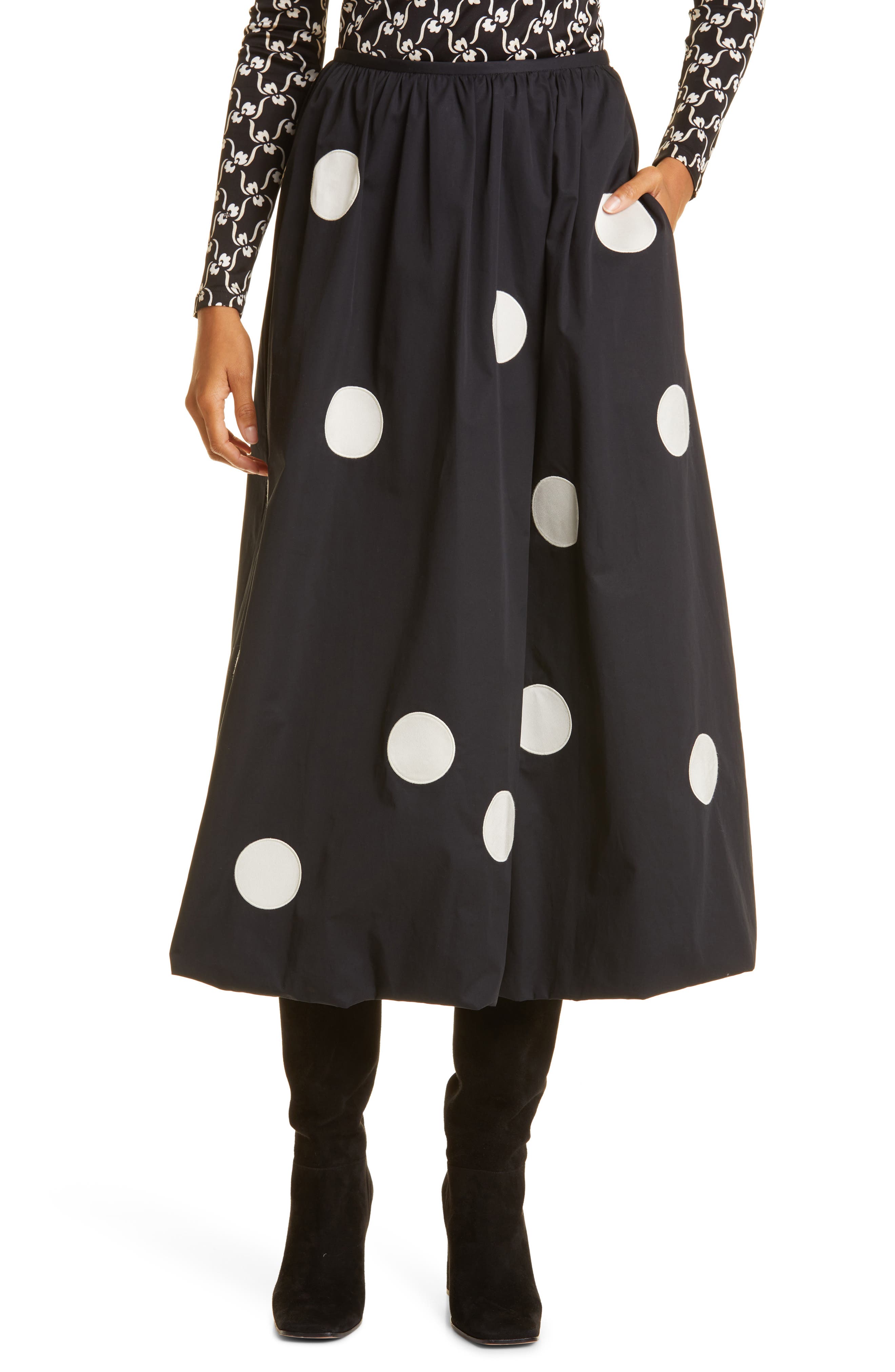 polka dot skirts toronto