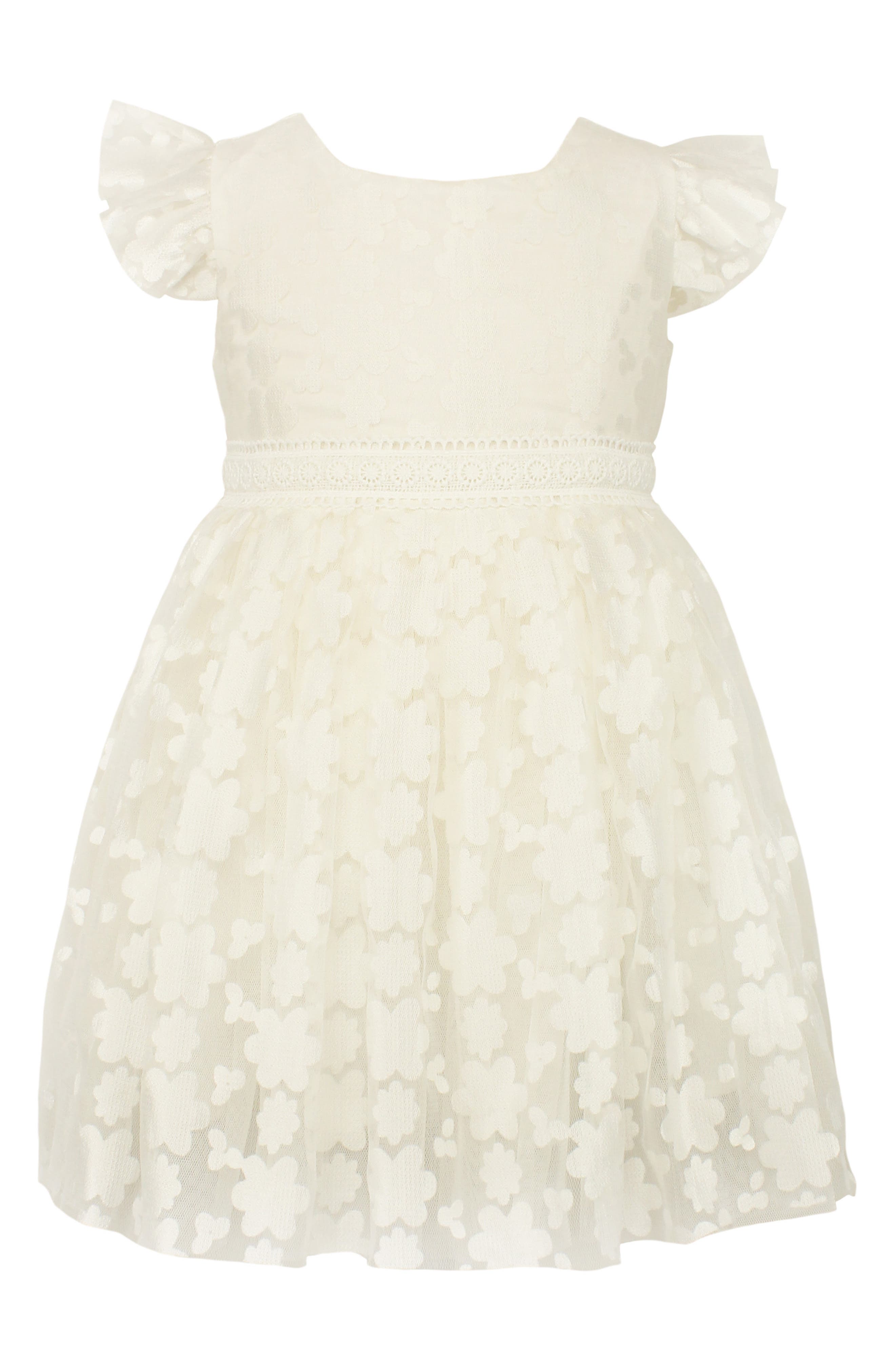 white baby dress