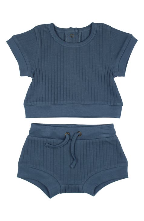 Pointelle Baby Shorts  L'ovedbaby Baby Clothes — the baby closet