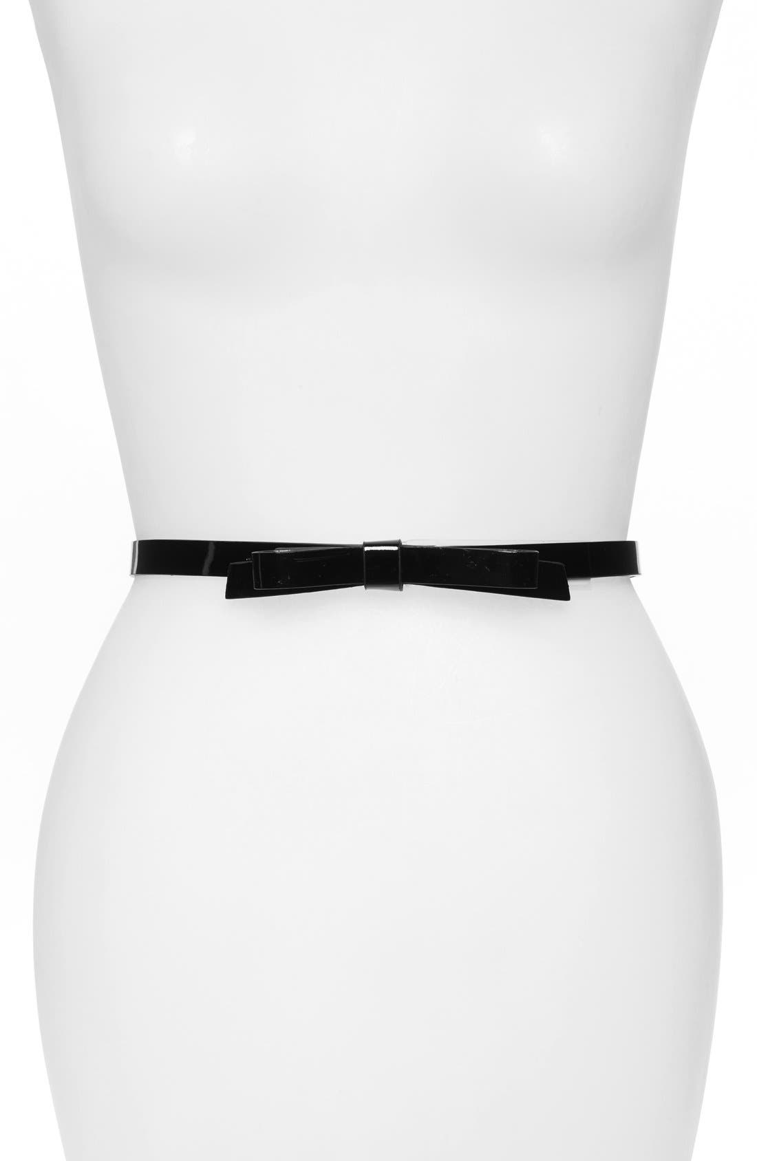 kate spade new york patent leather belt Nordstrom
