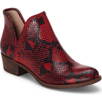 Lucky Brand Baley Bootie, Red