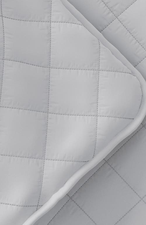 Homespun 3-piece Diamond Stitch Quilt Set In Light Gray