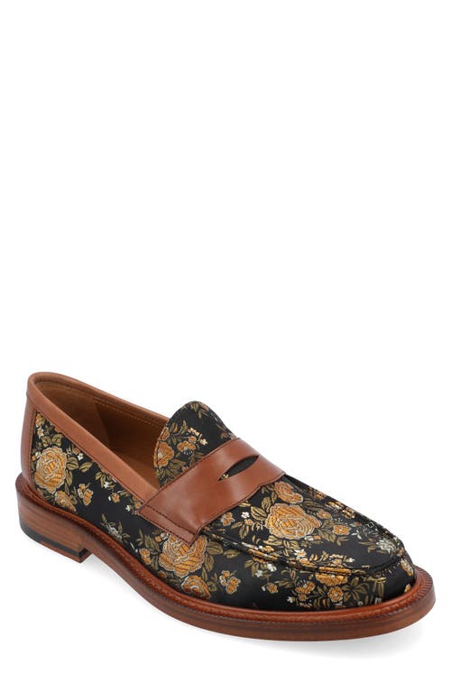 TAFT The Fitz Jacquard Penny Loafer Eden at Nordstrom,