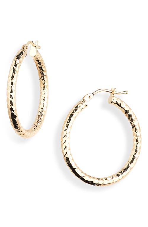 Bony Levy 14K Gold Twist Hoop Earrings in 14K Yellow Gold at Nordstrom