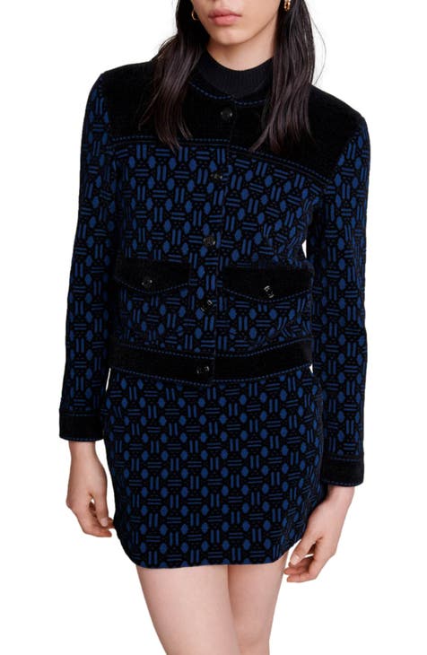 Monogram Jacquard Knit Top - Noir - Women - Ready To Wear - Tops