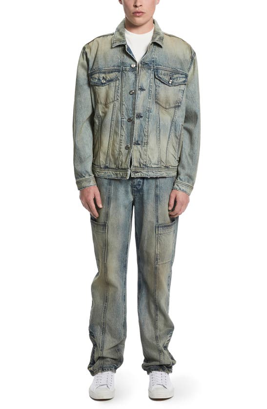 Vayder Oversize Denim Trucker Jacket In Vega