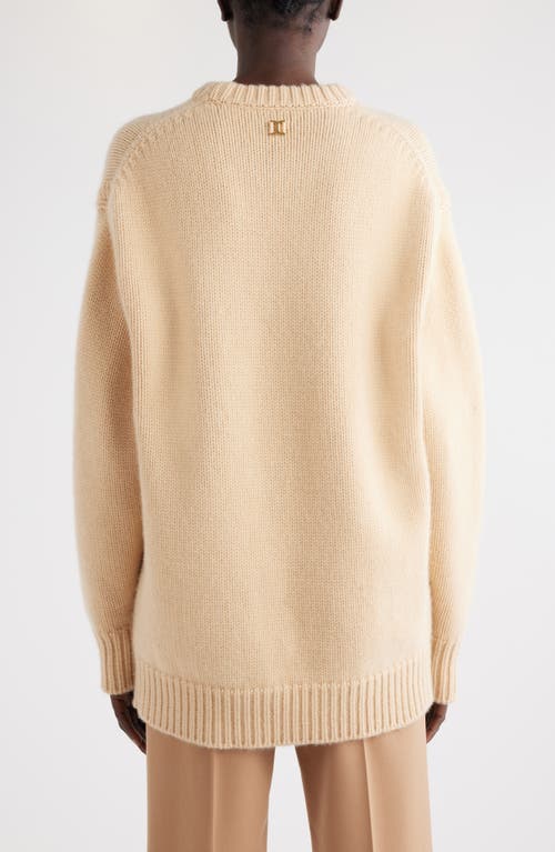 Shop Chloé Cashmere & Cotton Sweater In Ultimate Nude