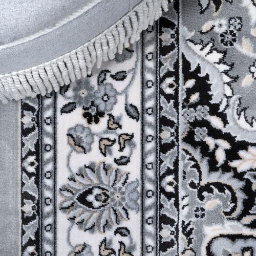 Jonathan Y Palmette Modern Persian Floral Area Rug In Gray/cream