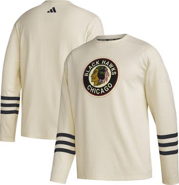 Chicago Blackhawks Retro Brand White Washed Out Slub T-Shirt