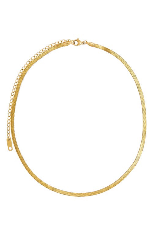 Petit Moments Moore Snake Chain Necklace in Gold at Nordstrom