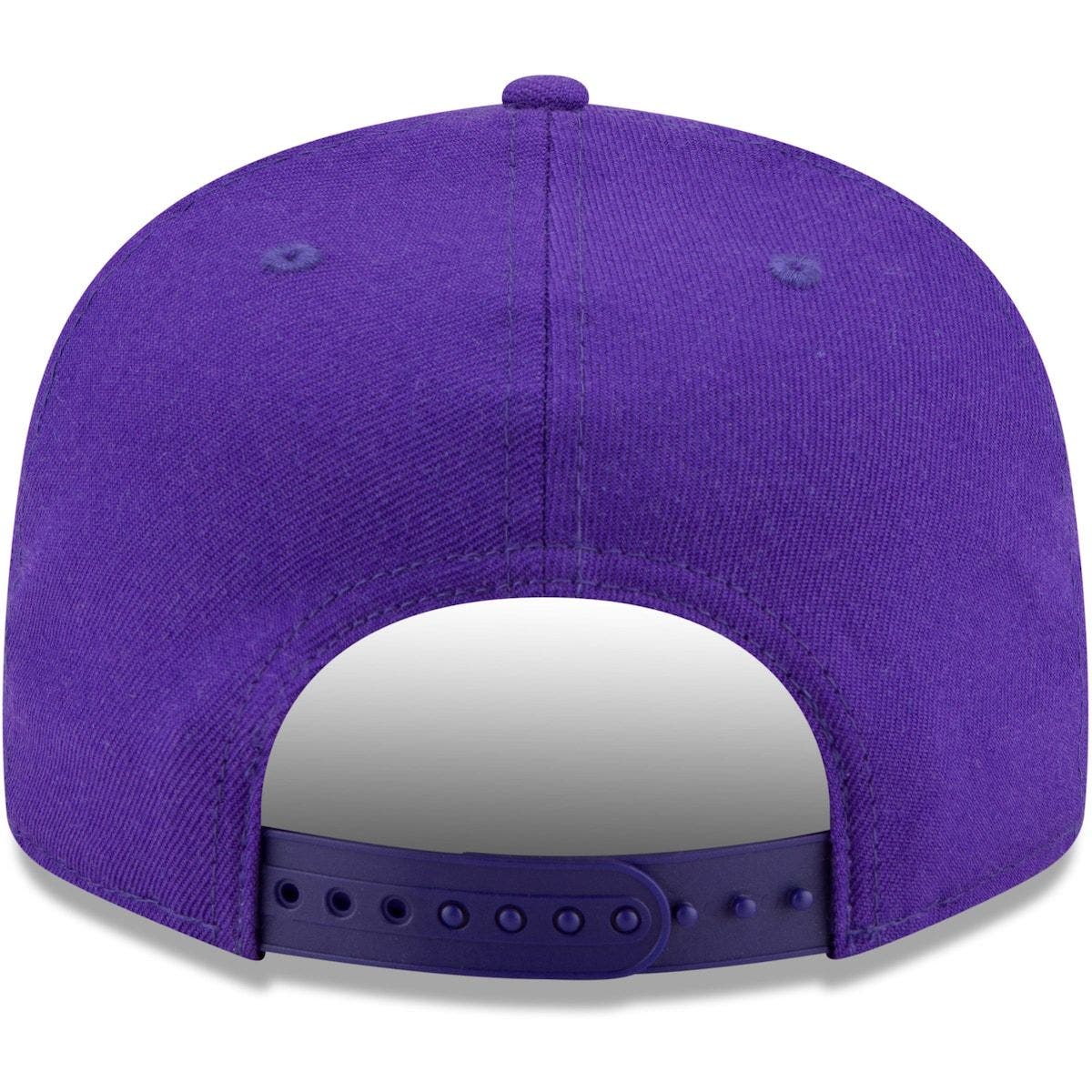 lakers upside down snapback