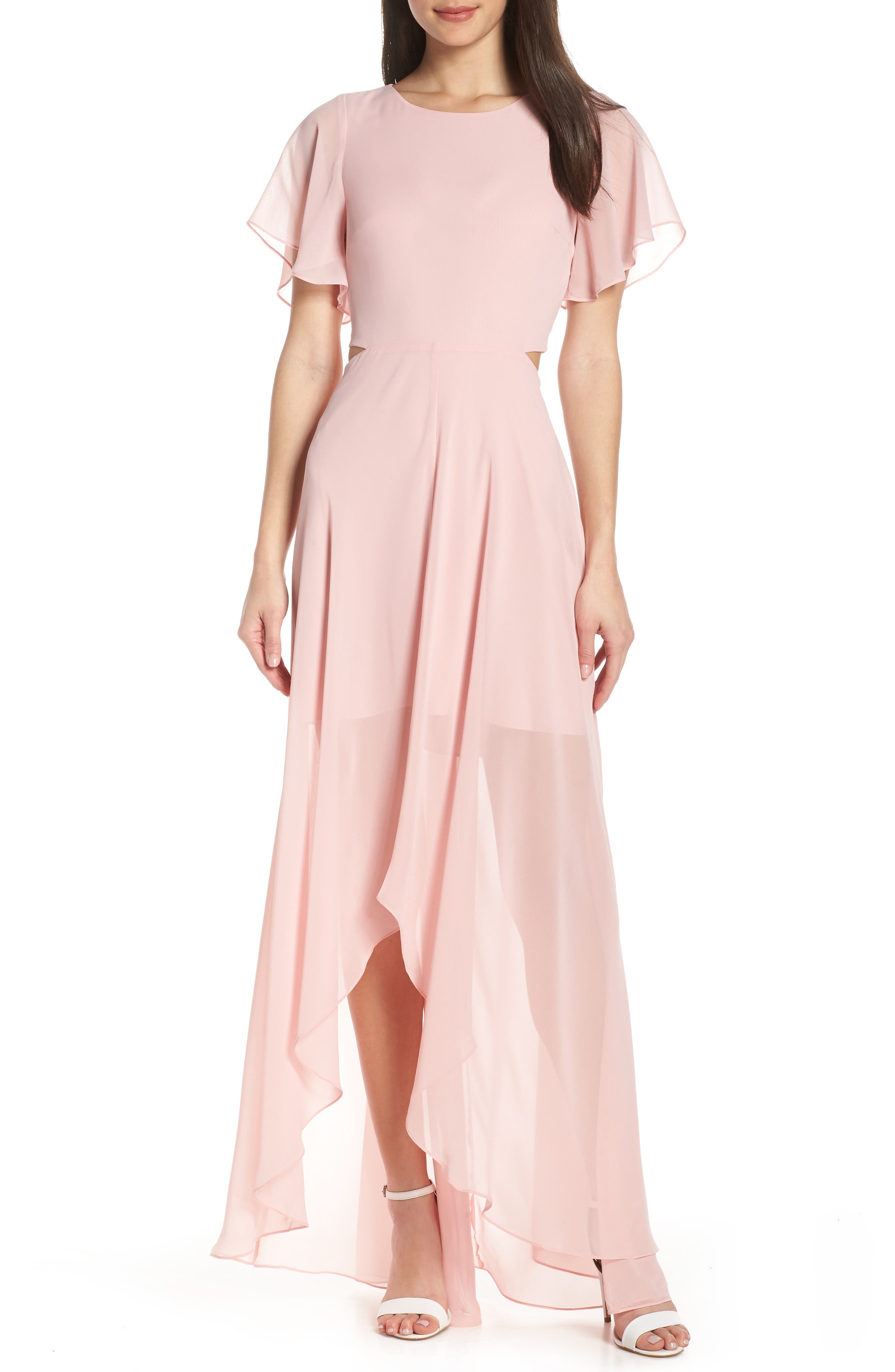 Ali & Jay Cutout Maxi Dress, Pink