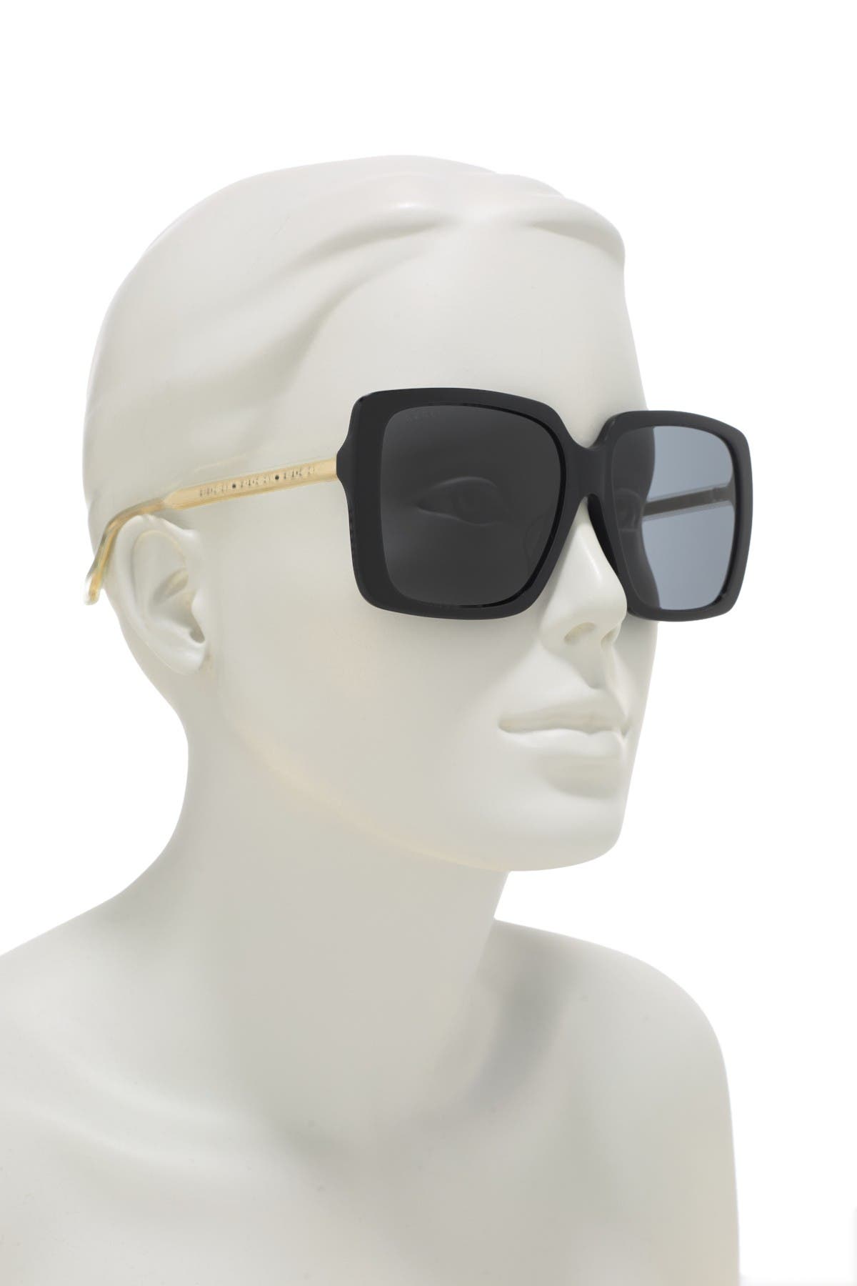 gucci big square sunglasses