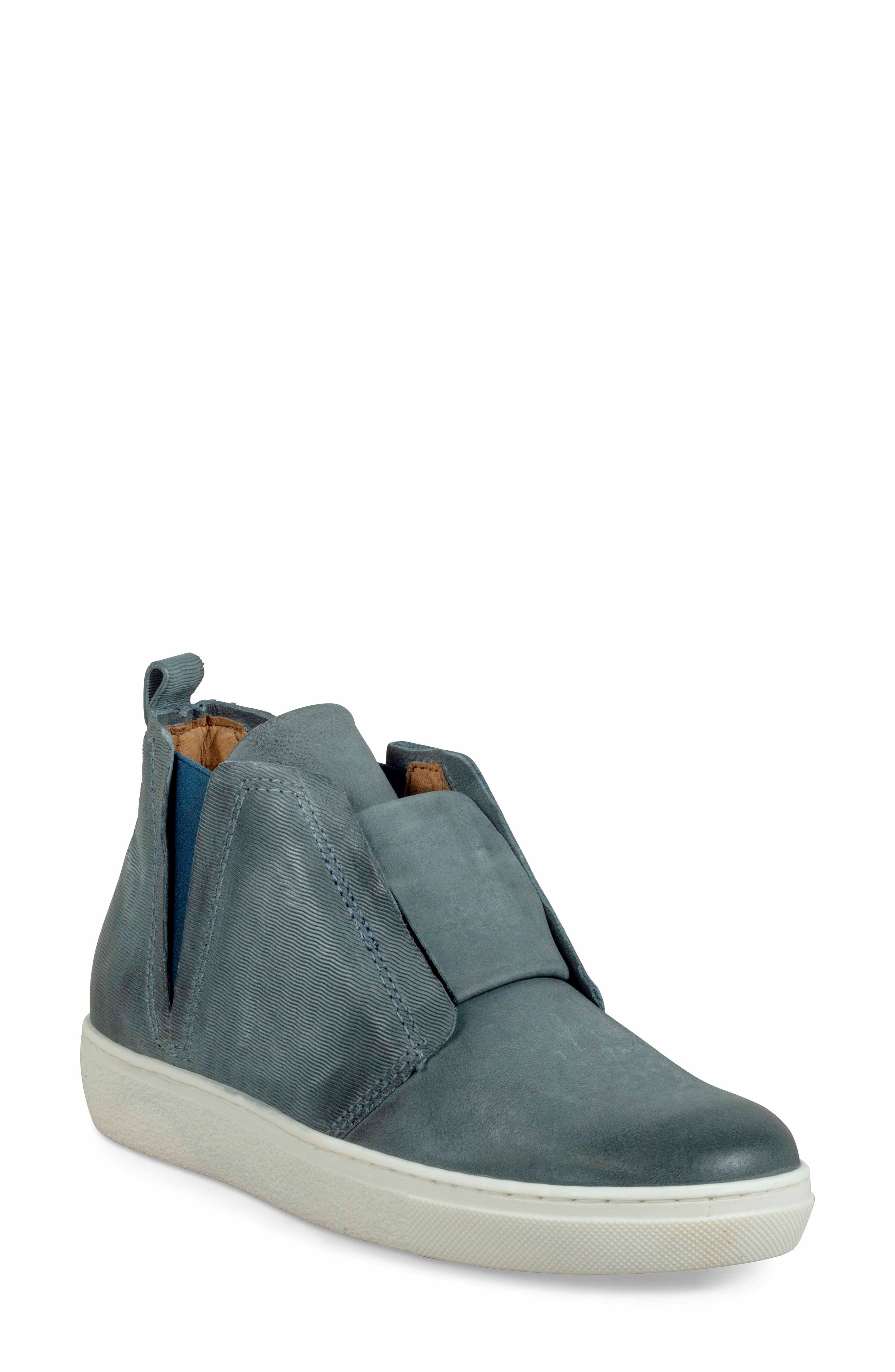 Miz Mooz Laurent High Top Sneaker - Blue