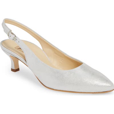 Paul Green Asia Metallic Slingback PumpUS / 5UK - Grey