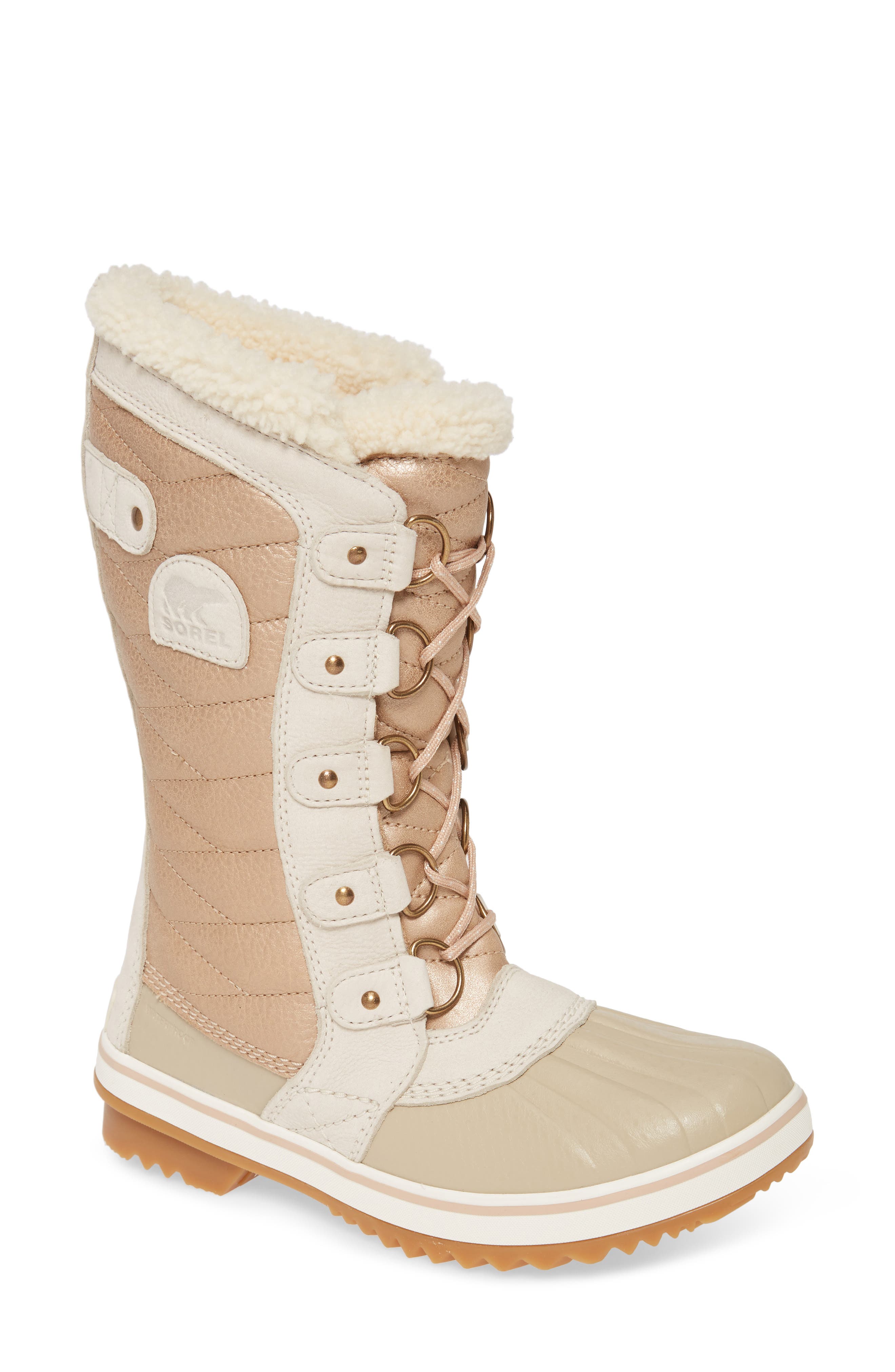sorel shearling lined boots