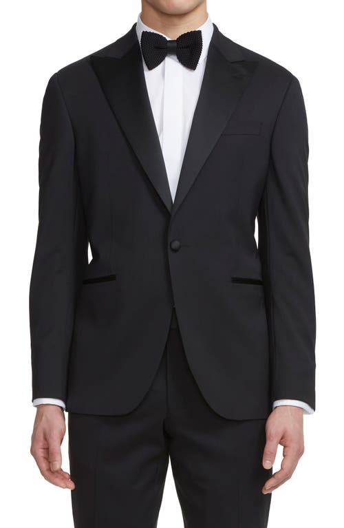 Shop Jack Victor Elwood Tuxedo Jacket In Black