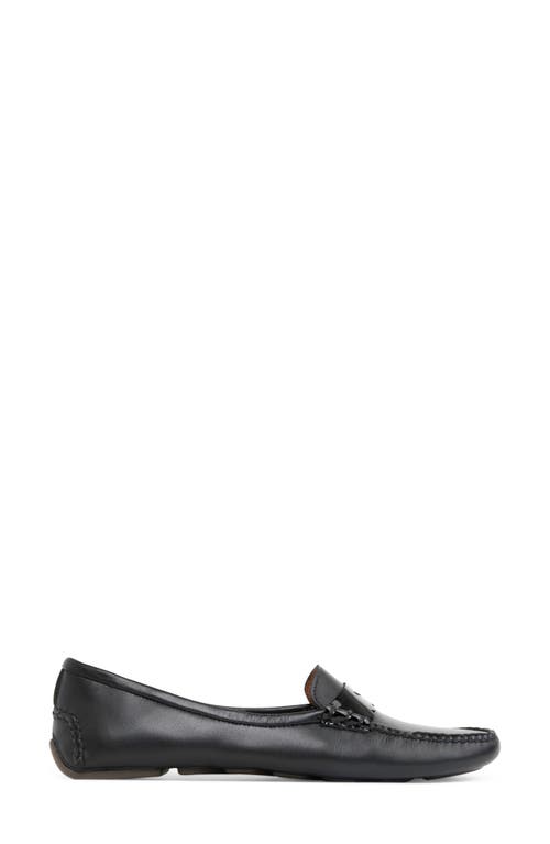 Shop Patricia Green Janet Scalloped Driving Loafer In Black