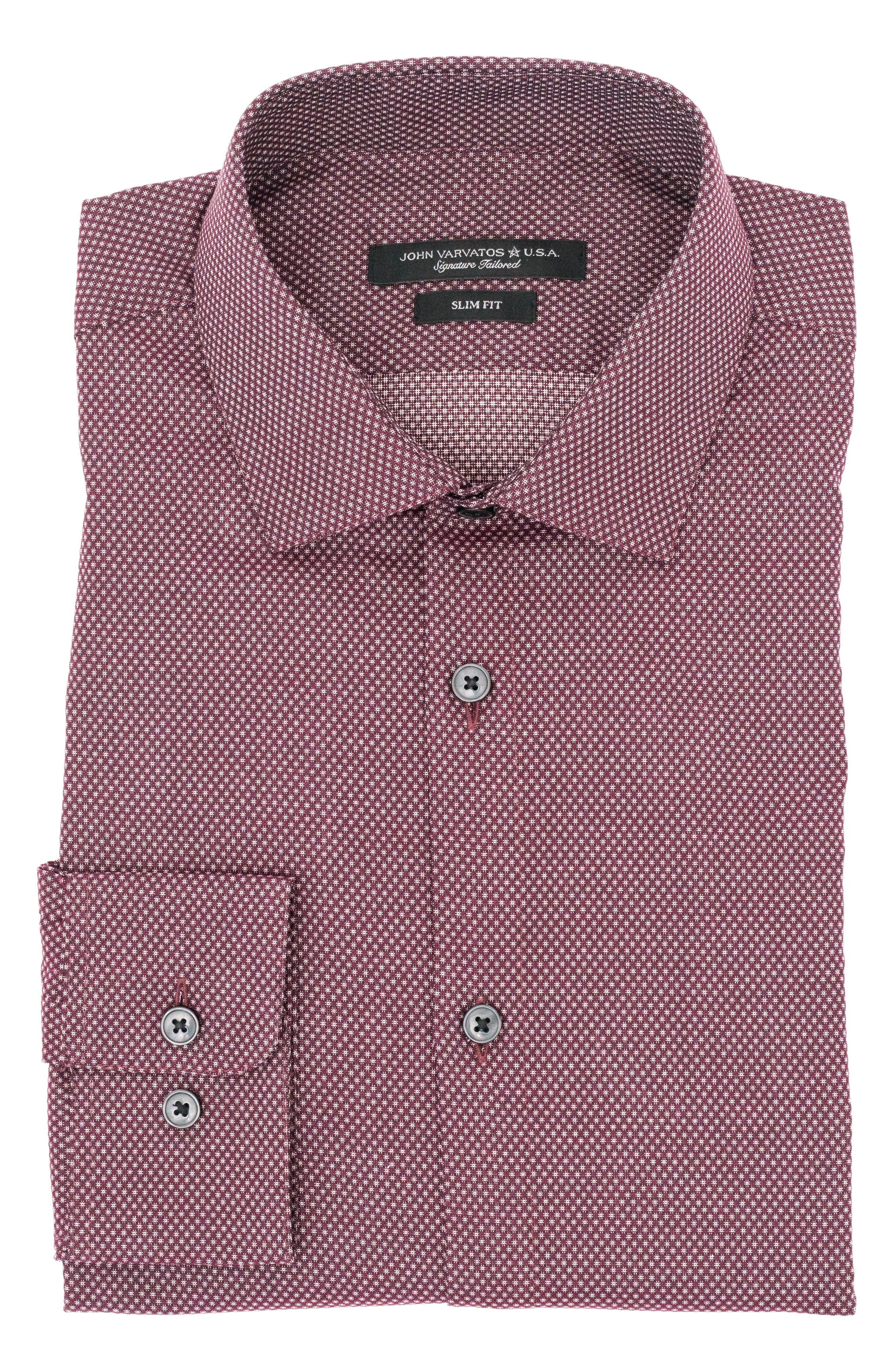 john varvatos modern fit dress shirt