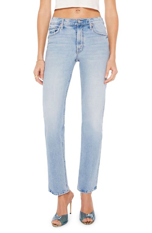MOTHER The Smarty Pants Skimp High Waist Straight Leg Jeans Dont Be A Square at Nordstrom,